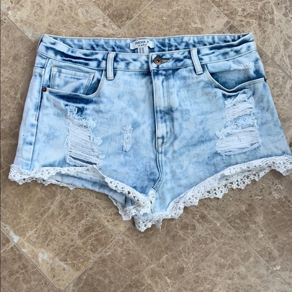 Forever 21 Jean Shorts